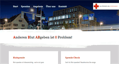 Desktop Screenshot of blutspende-sg.ch