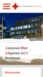 Mobile Screenshot of blutspende-sg.ch
